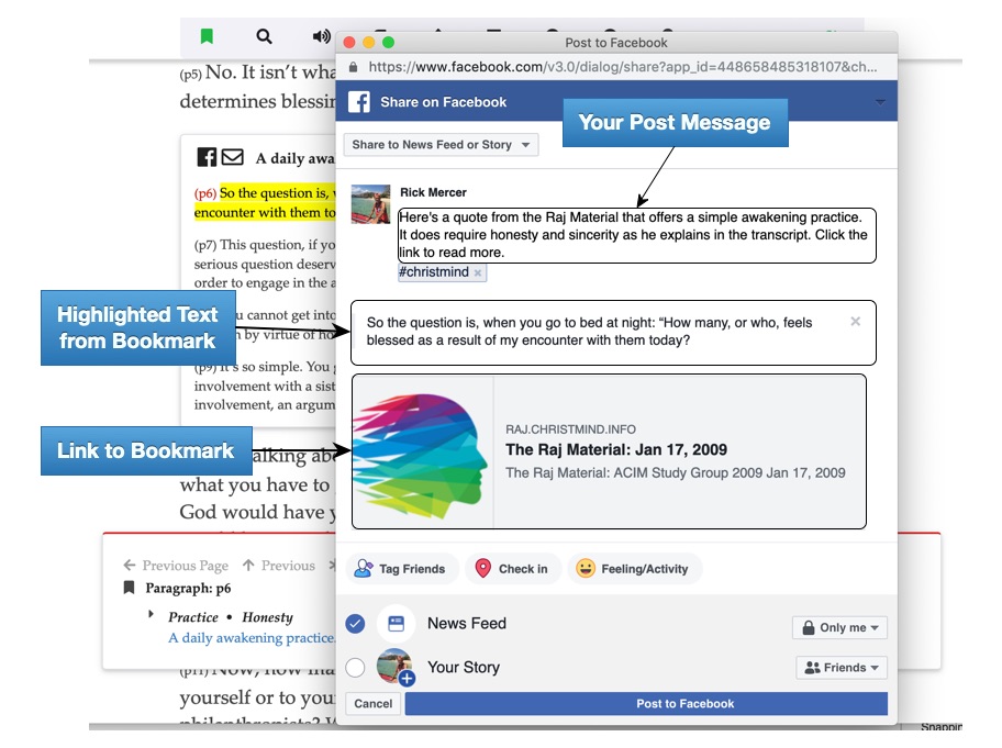 Bookmark FB Post