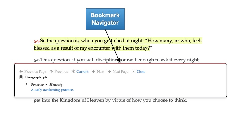 Bookmark Navigator